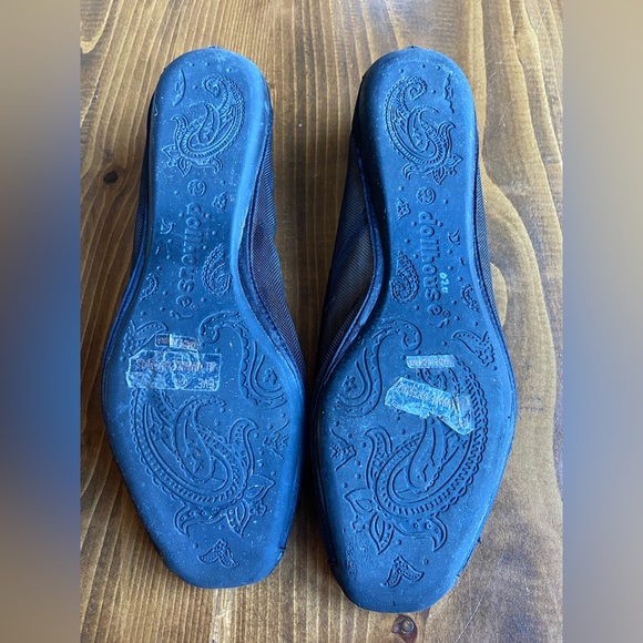 Vintage Dollhouse Mesh Ballet Flats - Picture 3 of 4